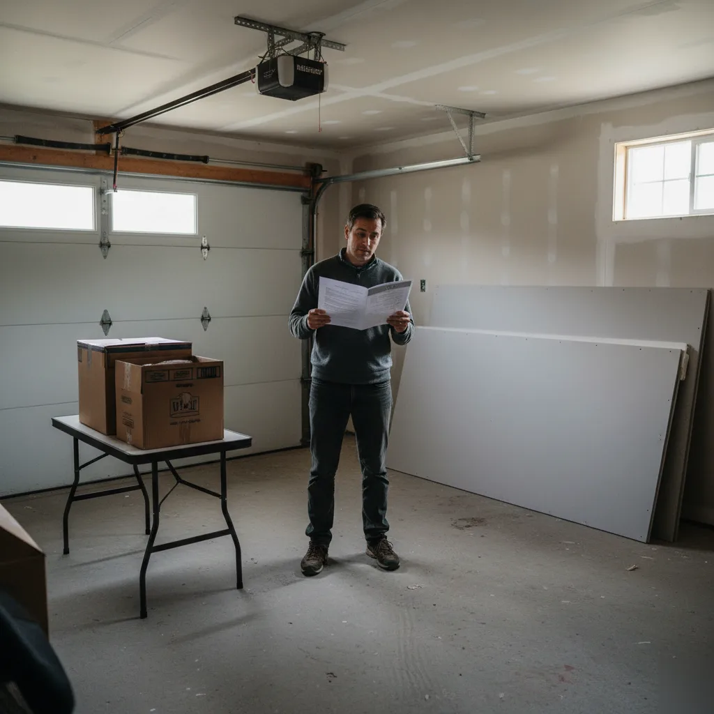 Brownsburg homeowner weighing the home value impact of a garage conversion