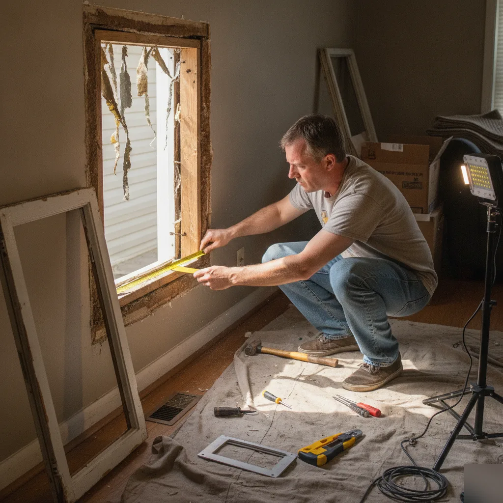 Window opening measurement permit check brownsburg