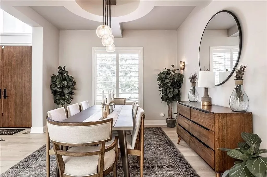 Holiday home — dining room after renovation