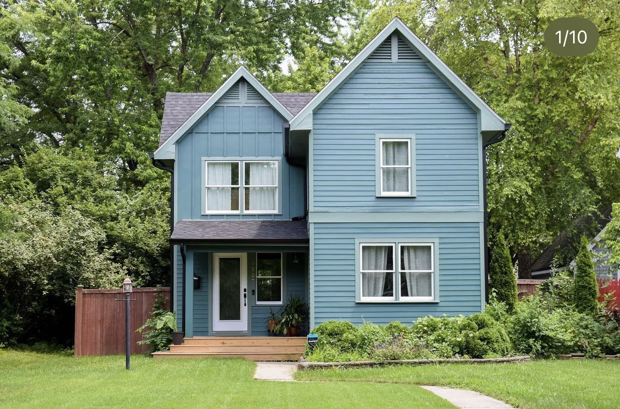 McGaha residence — exterior front after