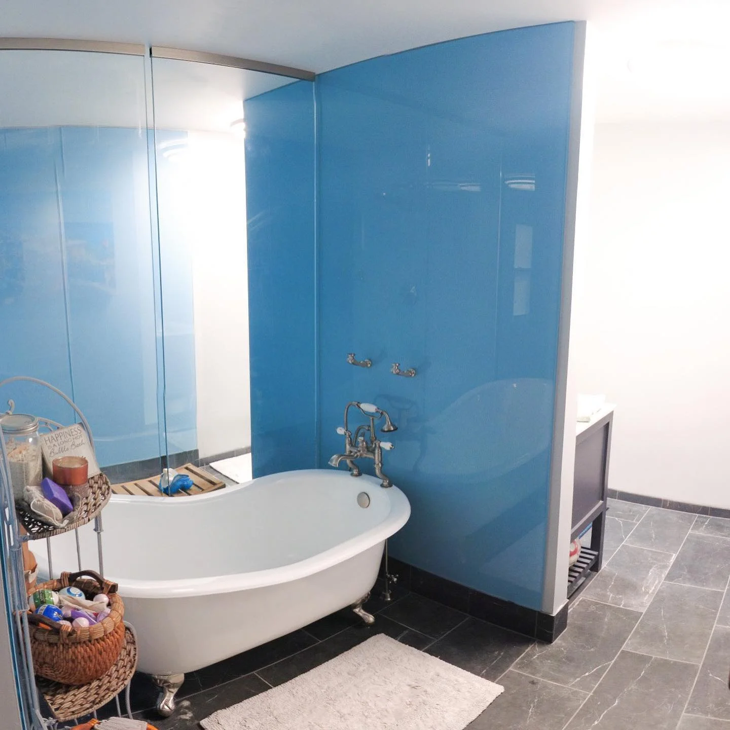 Vanity installation in Brownsburg Indiana bathroom by Terry Brodnik Group