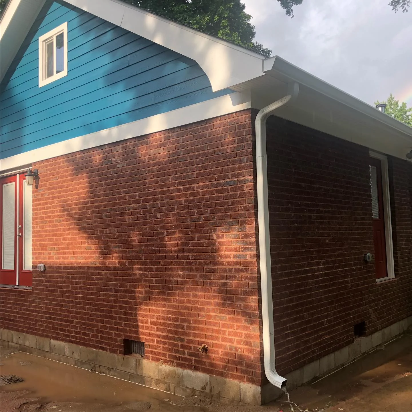 Completed room addition in Brownsburg by Terry Brodnik Group