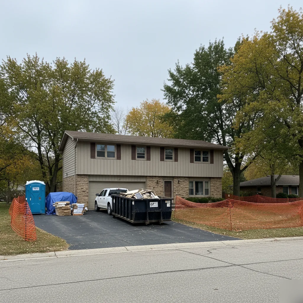 Brownsburg Indiana neighborhood homes in the context of a full home renovation