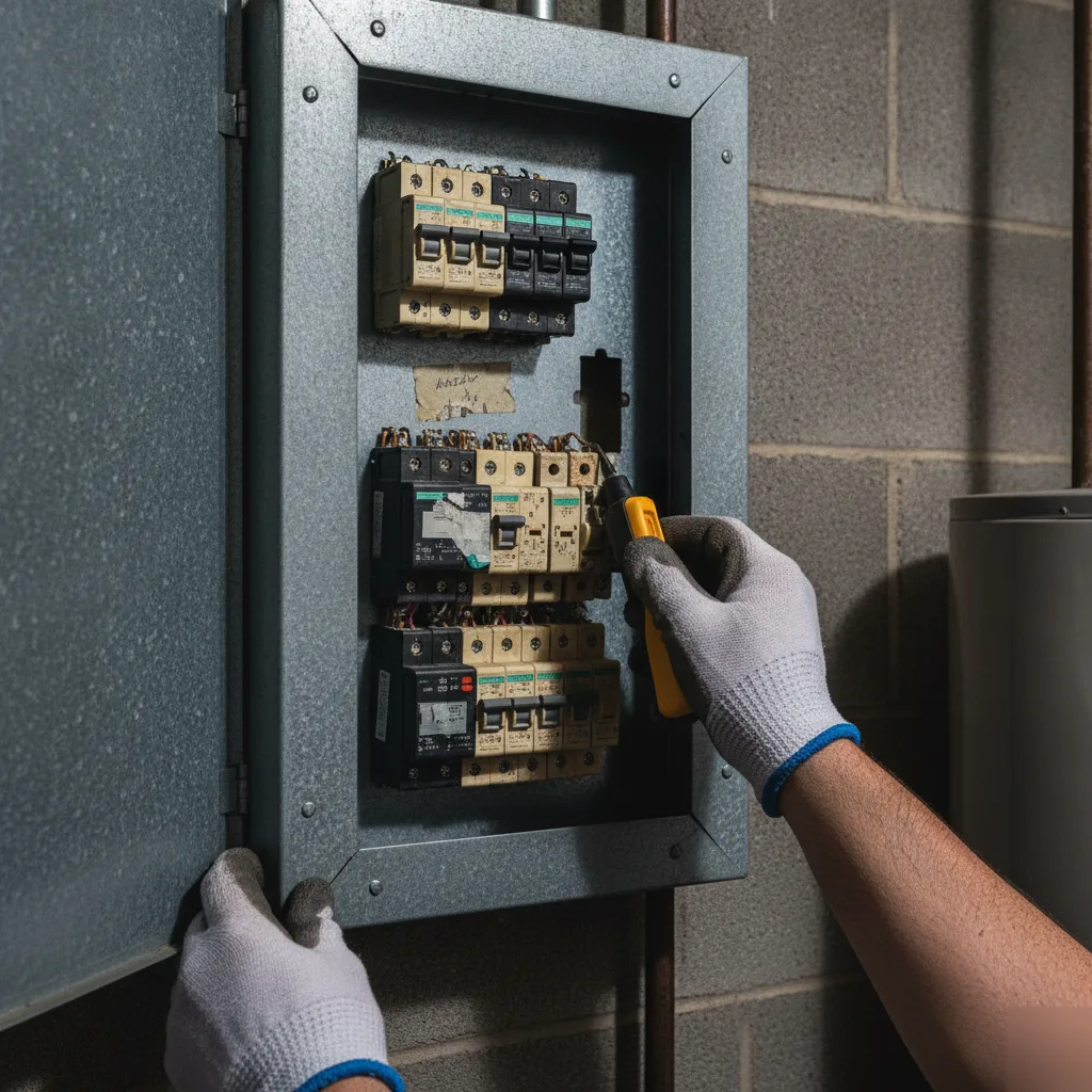 Electrical panel upgrade for a dedicated home office circuit in Brownsburg