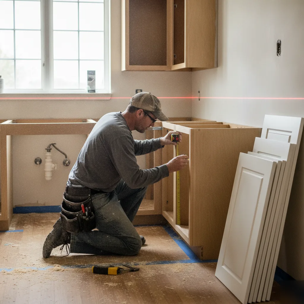 Kitchen remodel keep footprint savings brownsburg