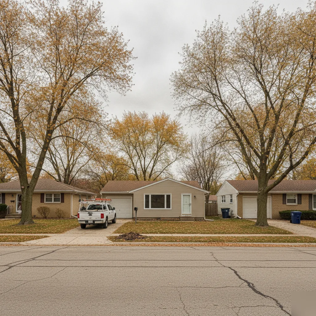 Established Brownsburg neighborhood where garage conversions add living space